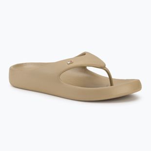 Dámské žabky Tommy Hilfiger Pearlized Summer Sandal safari canvas pearlized