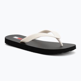 Dámské žabky Tommy Jeans Logo Summer black/ecru
