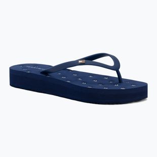 Dámské žabky Tommy Hilfiger Critter Print Summer preppy navy