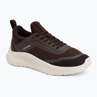 Pánské boty Calvin Klein HM0HM02164 Light Eva Run Lace Sock bordeaux