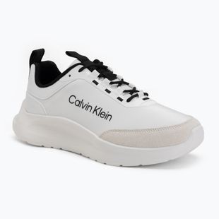 Pánské boty Calvin Klein HM0HM02342 Light Eva Runn Essential Laceup Nylon Suede bright white/black