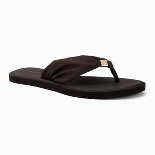 Dámské žabky Tommy Hilfiger Scandi Soft Summer fondant brown