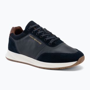 Pánské boty Tommy Hilfiger Runner Suede Mix tracksuits desert sy