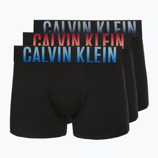 Pánské boxerky Calvin Klein LV00NB4626 Trunk blck bdies w pln air drk sphire/wld