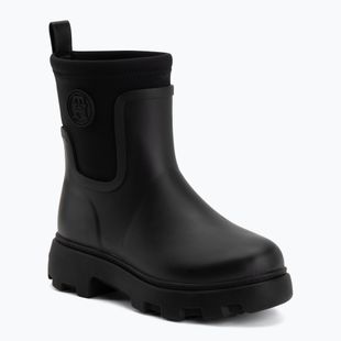 Dámské holínky Tommy Hilfiger Stamp Warm Ankle black