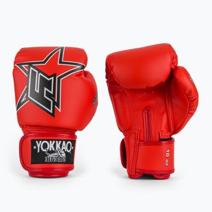Boxerské rukavice YOKKAO Institution Boxing red