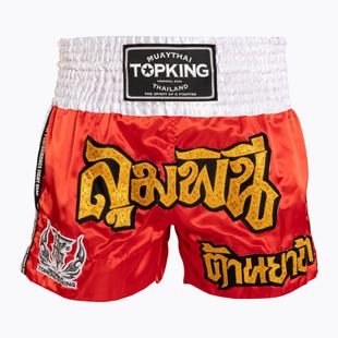 Tréninkové šortky Top King Thai Boxing red/white
