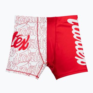 Červené tréninkové šortky Fairtex Vale Tudo CP4