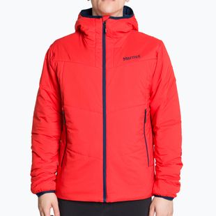 Pánská hybridní bunda Marmot Novus 2.0 Hoody červená 11380-6702