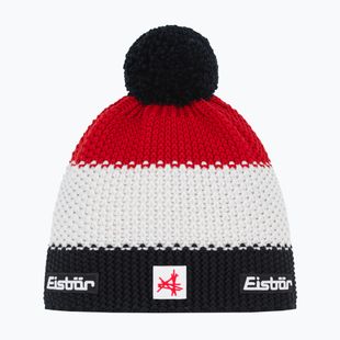 Zimní čepice Eisbar Star Pompon SA black/white/ketchup