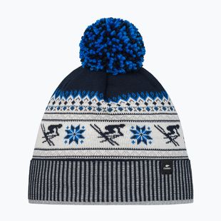 Zimní čepice Eisbar Retroski Pompon navy