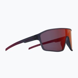Sluneční brýle Red Bull SPECT Daft grey midnight/smoke with red-purple mirror