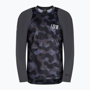 Pánský cyklistický dres ION Scrub šedý 47222-5009