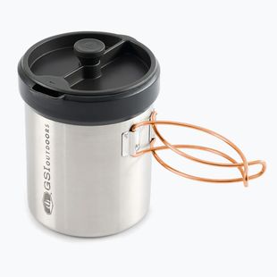 Turistický presovač GSI Outdoors Glacier Personal Javapress 711 ml stainless