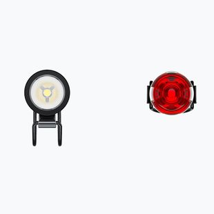 Sada světel na kolo Knog Plugger Twinpack černá
