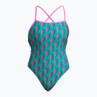 Dámské jednodílné plavky Funkita Strapped In One Piece zip zap