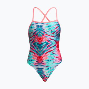 Dámské jednodílné plavky FunkitaStrapped In One Piece ripple reflect