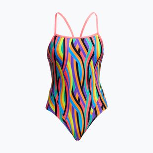 Dámské jednodílné plavky Funkita s jedním ramínkem Curl