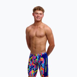 Dětské plavecké jammery Funky Trunks Training Jammers fault lines