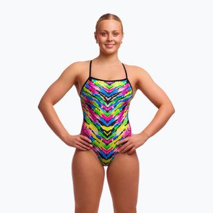 Dámské jednodílné plavky Funkita Single Strap One pieces happy hide
