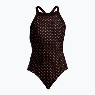 Dámské jednodílné plavky Funkita Sky Hi One Piece hot cross