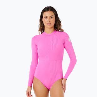 Dámské jednodílné plavky Rip Curl Premium Surf Surf Suit super pink