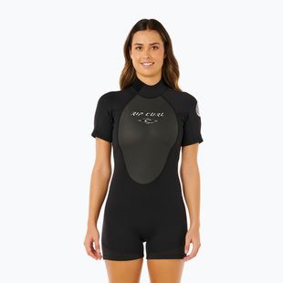 Dámský neopren na plavání Rip Curl Omega 2/2 mm Back Zip Springsuit black