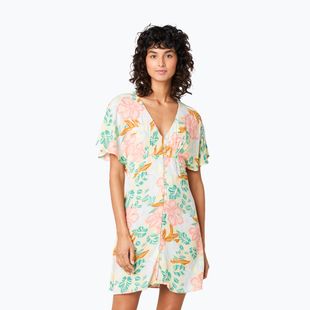 Dámské světle oranžové šaty Rip Curl Follow The Sun Mini