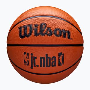 Basketbalový míč Wilson NBA JR Drv Fam Logo brown velikost 7