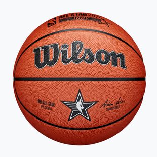 Basketbalový míč Wilson 2024 NBA All Star Replica brown velikost 7