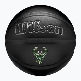 Basketbalový míč Wilson NBA Team Premiere Milwaukee Bucks black velikost 7