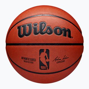 Basketbalový míč Wilson Authentic Indoor Outdoor brown velikost 6