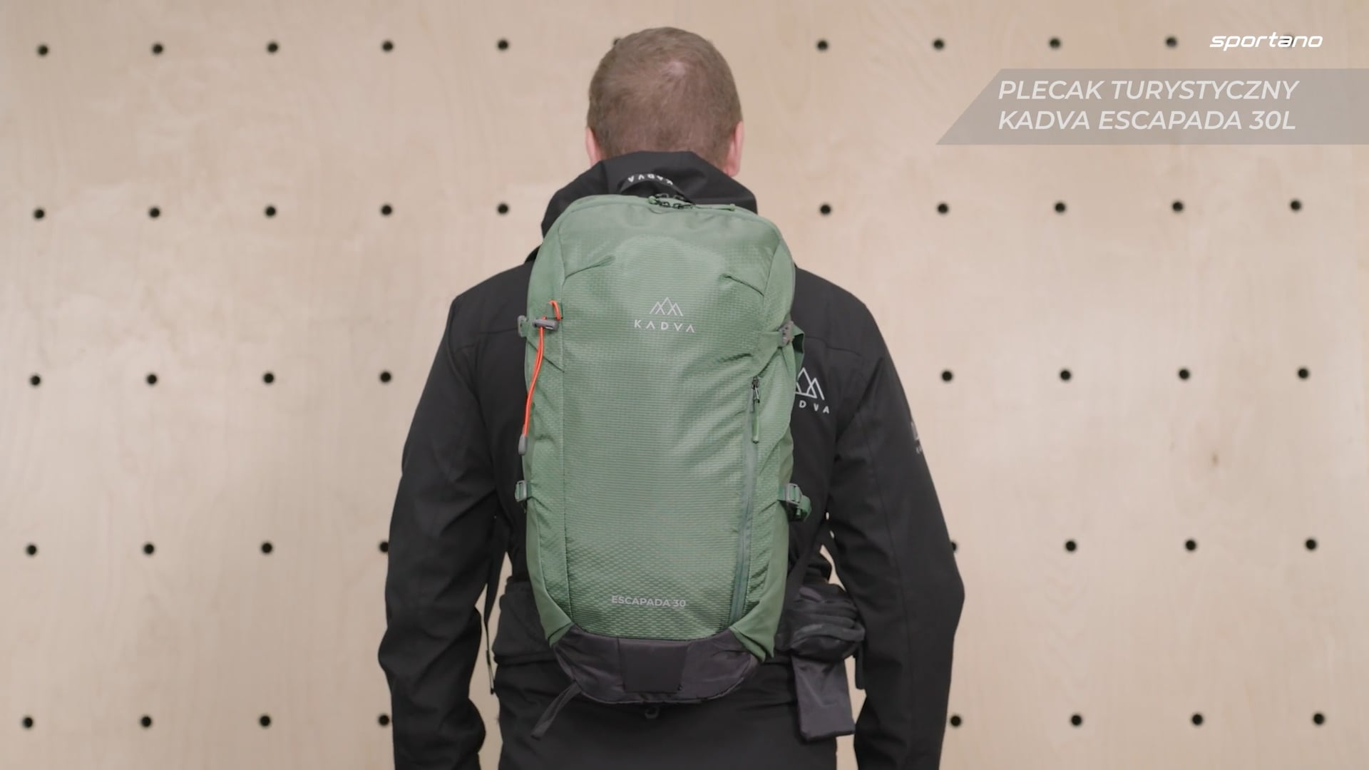 Turistický batoh KADVA Escapada 30 l černý