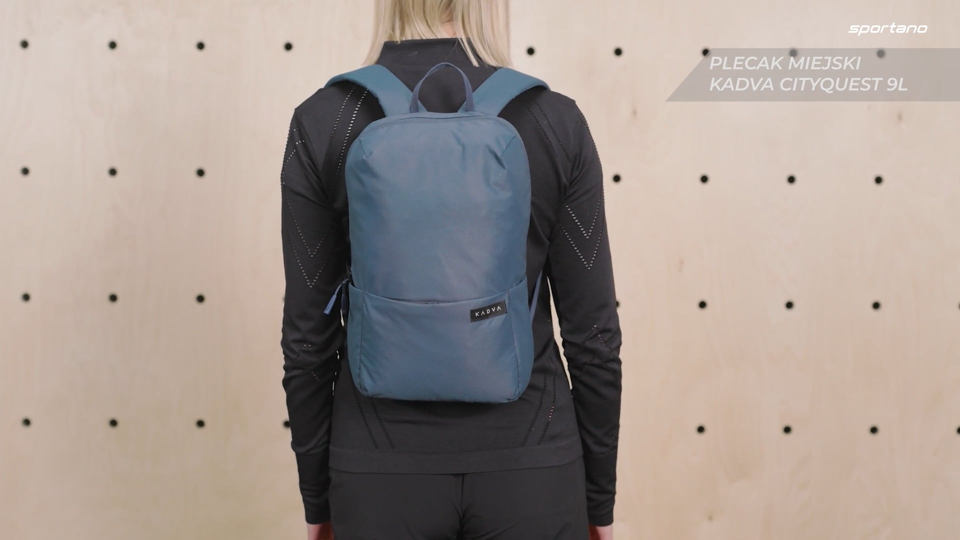 Městský batoh KADVA CityQuest 9 l modrý