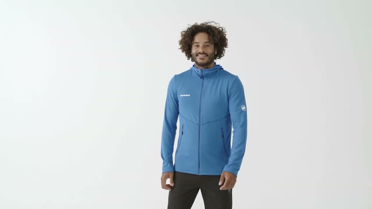 Dámská trekingová mikina Mammut Aconcagua Light ML Hooded bílá