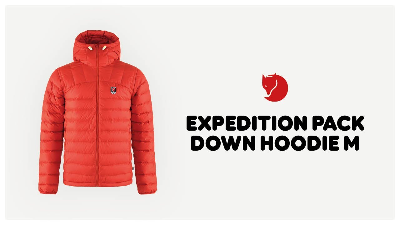 Pánská péřová bunda Fjällräven Expedition Pack Down Hoodie Navy blue F86121