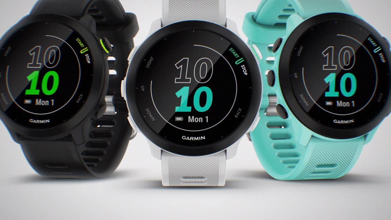 Sportovní hodinky Garmin Forerunner 55 černé 010-02562-10