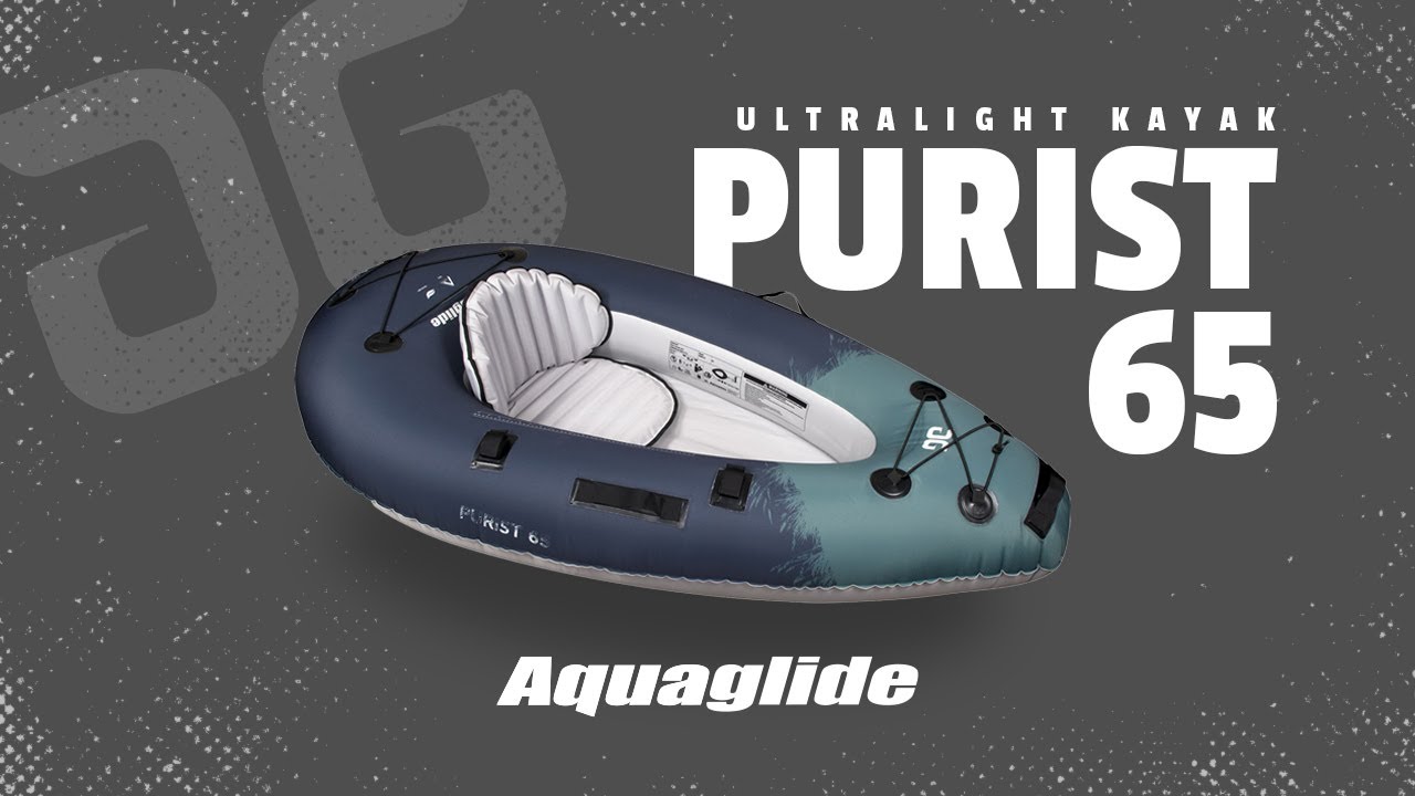 Aquaglide Backwoods Purist 65 grey 584121107 Nafukovací kajak pro 1 osobu